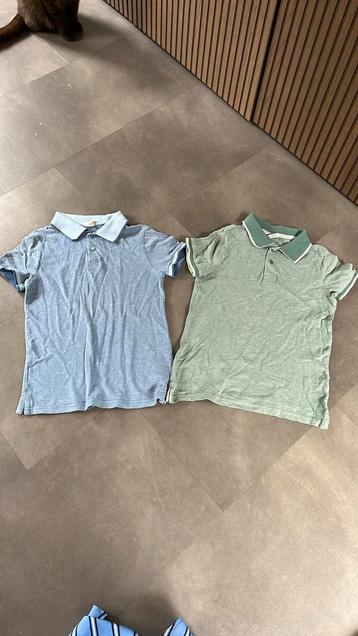 2 HEMA polo’s – maat 134/140 beschikbaar voor biedingen