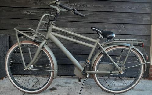 Cortina u4 24 inch 3 versnellingen mat groen, Fietsen en Brommers, Fietsen | Jongens, Zo goed als nieuw, 24 inch, Versnellingen