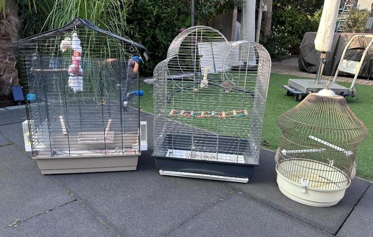 Parkietenkooien vogelkooien, Dieren en Toebehoren, Vogels | Hokken en Kooien, Vogelkooi, Metaal, Ophalen