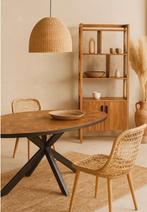 Eettafel Accent ovaal nieuw nu €495- bij zelf afhalen !!, Ophalen, 100 tot 150 cm, Teakhout, Vijf personen of meer