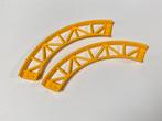 Partij 2x Lego gebogen rails 90 graden in diverse kleuren, Ophalen of Verzenden, Nieuw, Losse stenen, Lego