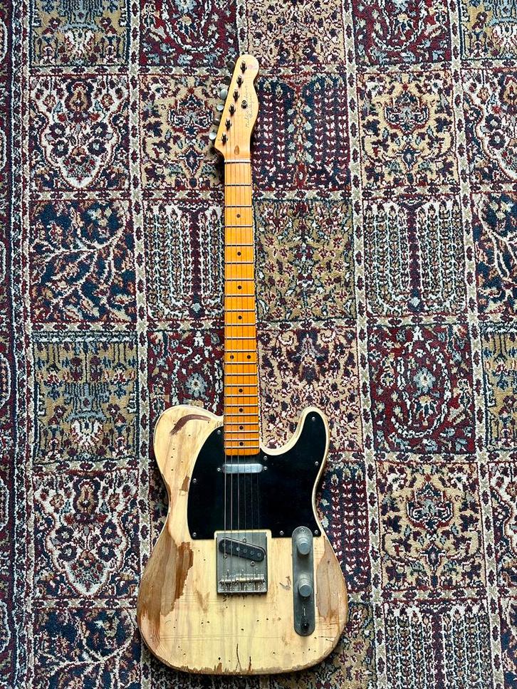 Telecaster Relic Guitars The Hague + Ibanez TSA5 versterker, Muziek en Instrumenten, Snaarinstrumenten | Gitaren | Elektrisch