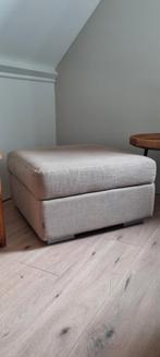 Grote stoffen poef, Ophalen, Vierkant, 75 tot 100 cm, Zo goed als nieuw