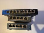 3 switches - TL-SG1005P - TL-SG105 - LS108, Ophalen of Verzenden, Zo goed als nieuw