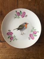 Prachtig eandbord met afbeeldingen roodborstje, Ophalen of Verzenden, Zo goed als nieuw