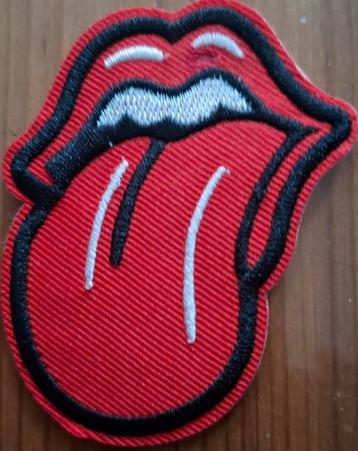 Rolling Stones Tongue Patch - Nieuw beschikbaar voor biedingen