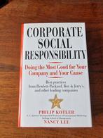 Corporate social responsibility - Philip Kotler (English), Ophalen of Verzenden, Zo goed als nieuw