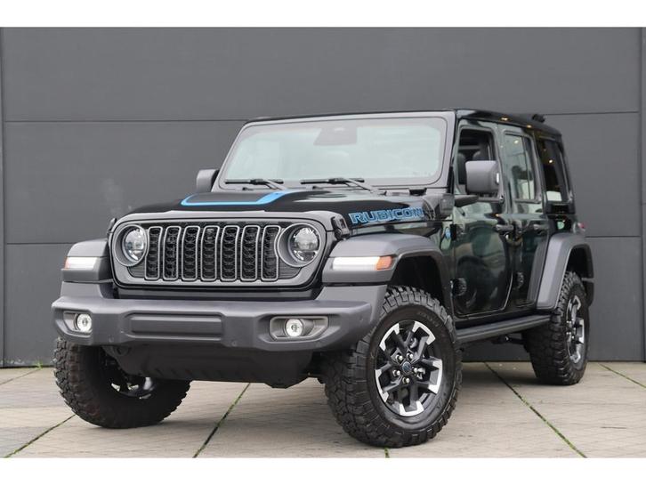 Jeep Wrangler Unlimited 4xe 380 Rubicon / Schuifdak / Faceli, Auto's, Jeep, Bedrijf, Te koop, Wrangler, ABS, Achteruitrijcamera