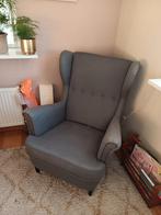 Ikea Strandmon grijs, Ophalen, Gebruikt, Eenpersoons, 75 tot 100 cm