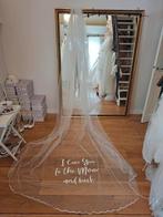 I love you to the moon and back sluier 3.5 meter Poirier, Kleding | Dames, Trouwkleding en Trouwaccessoires, Ophalen of Verzenden