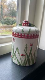 Lieveheersbeestje voorraad pot, Huis en Inrichting, Keuken | Servies, Overige typen, Ophalen of Verzenden, Zo goed als nieuw, Overige stijlen