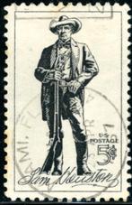 USA Verenigde Staten 1242 - Sam Houston, Postzegels en Munten, Postzegels | Amerika, Ophalen of Verzenden, Noord-Amerika, Gestempeld