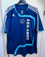 Ajax shirt 2007 / 2008 uitshirt donkerblauw lichtblauw XXL, Ophalen, Gebruikt, Ajax, Shirt