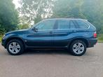 BMW X5 4.4 V8 Blauw, Auto's, 4398 cc, Stationwagon, Particulier, 2200 kg