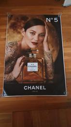 CHANEL poster, bushalte reclame, Chanel No5  175x120 cm, Verzamelen, Posters, Gebruikt, Ophalen of Verzenden, Deurposter of groter