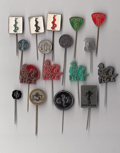 Esculaap speldjes Dokter Apotheek Medisch, Verzamelen, Speldjes, Pins en Buttons, Gebruikt, Speldje of Pin, Overige onderwerpen
