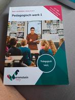 Pedagogisch werk 1 isbn 9789037229639, Boeken, Studieboeken en Cursussen, Ophalen of Verzenden, Zo goed als nieuw, MBO