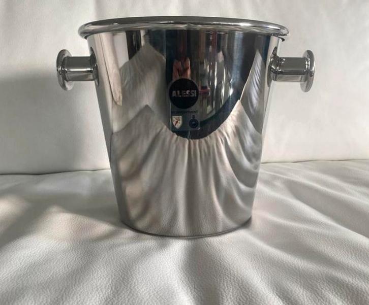 Wijnkoeler Alessi ZGAN, Huis en Inrichting, Woonaccessoires | Wijnrekken, Zo goed als nieuw, Minder dan 50 cm, Metaal, Minder dan 5 flessen