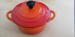 Le Creuset mini pan 10 cm, Huis en Inrichting, Keuken | Potten en Pannen, Ophalen of Verzenden, Zo goed als nieuw, Overige materialen