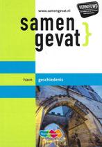 HAVO GESCHIEDENIS EXAMENBOEK _ Samengevat, Ophalen of Verzenden, Zo goed als nieuw, HAVO, Geschiedenis