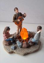 Luville Gitaar bij kampvuur, arm en stuk gitaar mist!, Diversen, Kerst, Ophalen of Verzenden, Zo goed als nieuw