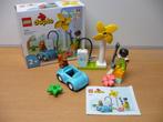 Duplo 10985 ** Windmolen en electrische auto in doos **, Ophalen of Verzenden, Zo goed als nieuw, Complete set, Duplo