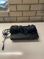 PlayStation 2 phat met 20 games, Met 2 controllers, Ophalen of Verzenden, Gebruikt, Met games