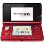 Nintendo 3DS rood, 1 speler, Ophalen of Verzenden, Zo goed als nieuw