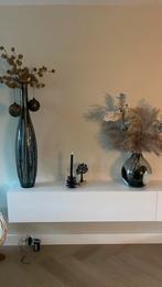 Zwevend tv meubel met touch systeem voor open en sluiten, Ophalen, Zo goed als nieuw, 25 tot 50 cm, Minder dan 100 cm