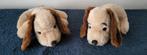 2 knuffel/pluche hondjes zie foto's, Verzenden, Hond