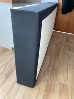 Twee boxsprings van 200x90, Ophalen, Gebruikt, 90 cm, Zwart