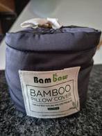 2 kussenslopen 65x65 BAMBOO BAMBAW, Ophalen, Kussen, Grijs, Nieuw