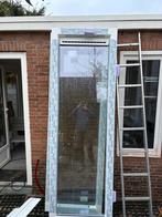Kunsstof kozijn met glas en rooster, 800x2460, Kunststof, Raamkozijn, Nieuw, Inclusief glas