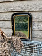 Brocante oude Spiegel met Houten Lijst, Huis en Inrichting, Ophalen, Minder dan 50 cm, Gebruikt, Minder dan 100 cm
