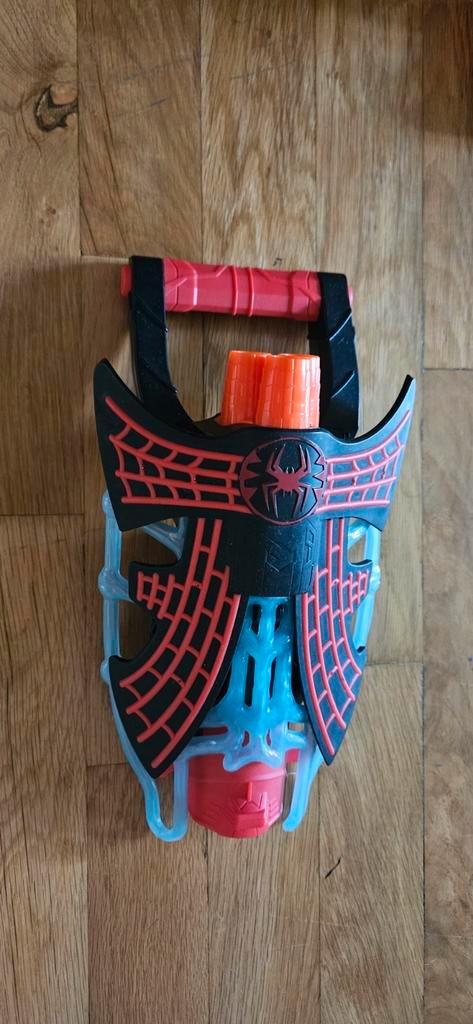 Divers Nerf artikelen waaronder Spiderman, camera en target., Kinderen en Baby's, Speelgoed | Buiten | Actiespeelgoed, Zo goed als nieuw