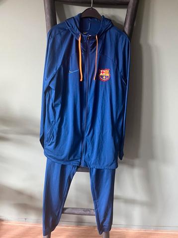 FC Barcelona trainingspak XL Nike sportpak blauw oranje beschikbaar voor biedingen