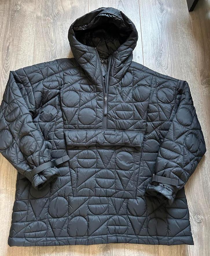 H&M anorak, jas dames, Kleding | Dames, Jassen | Winter, Nieuw, Maat 36 (S), Zwart, Verzenden