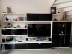 Kast Moderne Hulsta wandmeubel set, Huis en Inrichting, Kunststof, 200 cm of meer, Ophalen of Verzenden, Zo goed als nieuw