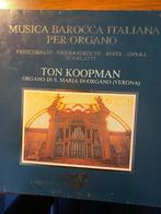 Barokmuziek orgel Verona (Italië) Ton Koopman, Cd's en Dvd's, Vinyl | Klassiek, Gebruikt, Overige formaten, Overige typen, Ophalen of Verzenden