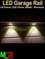 LEDgaragerail lengte 250 tot 320cm met 2x Hi Power LEDs, Nieuw, LEDverlichting, LEDgaragerail, Ophalen of Verzenden