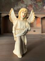 Mooie vintage Biscuit Porselein Engel - 13 cm, Verzamelen, Ophalen of Verzenden, Gebruikt, Mens