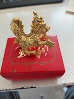 Chinees beeldje massief in doosje, Verzamelen, Beelden en Beeldjes, Ophalen of Verzenden, Zo goed als nieuw, Mens