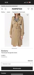 Burberry Trenchcoat/ tijdloos, Ophalen of Verzenden, Zo goed als nieuw, Maat 36 (S), Beige