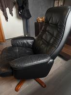 Ligstoel, Huis en Inrichting, Fauteuils, Ophalen, Gebruikt, 100 tot 125 cm, Leer
