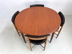 Vintage eethoek G-Plan, Verzenden, Zo goed als nieuw, 4 tot 6 stoelen