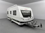 Dethleffs Camper 470 ER Cassetteluifel Mover Fietsendrager, Caravans en Kamperen, Bedrijf, 2 aparte bedden, Rondzit, Hordeur