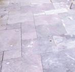 40m2 marmer buitentegels:totaal afnemen 150 euro, Tuin en Terras, Tegels en Klinkers, Ophalen, Gebruikt, Terrastegels, Natuursteen