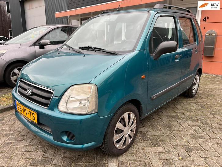 Suzuki Wagon R+ 1.3 GLX automaat, Auto's, Suzuki, Te koop, Wagon R+, ABS, Airbags, Centrale vergrendeling, Dakrails, Elektrische buitenspiegels