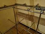Winkelstelling, Buisstelling, Kledingrekken - 25 à 30 meter, Ophalen, Gebruikt