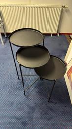 Plantenrek zwart, Minder dan 55 cm, Rond, Ophalen of Verzenden, Zo goed als nieuw